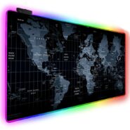 موس پد گیمینگ World Map RGB